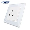 Livolo Good Design and Quality Wall Socket Electric Socket VL-W2Z1B-12