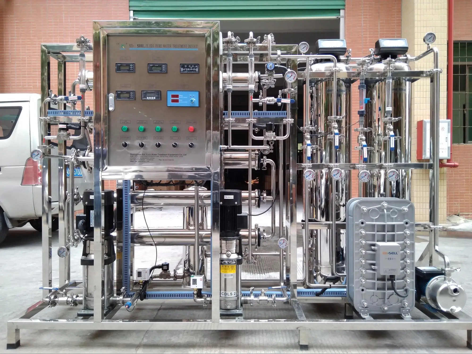 500lph Deionizer Water Filter Lab And Hospital Water Purification Ro Systems Buy Hospital