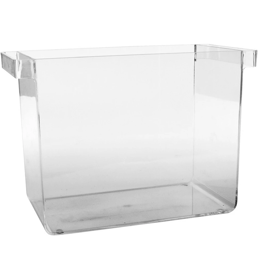 Portable Clear Large Acrylic File Boxes,Stable Acrylic Storage Boxes