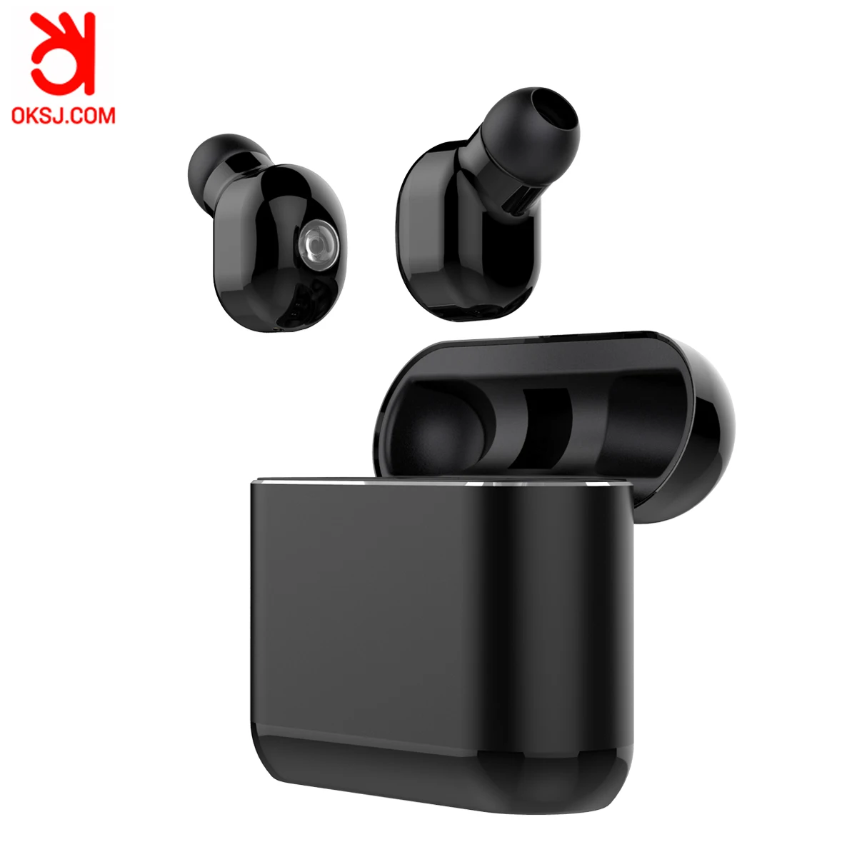 

2019 New True Wireless Stereo Blue tooth 5.0 Headphones Cordless Earphones Sweatproof In-Ear Headset, Pinl;black;white