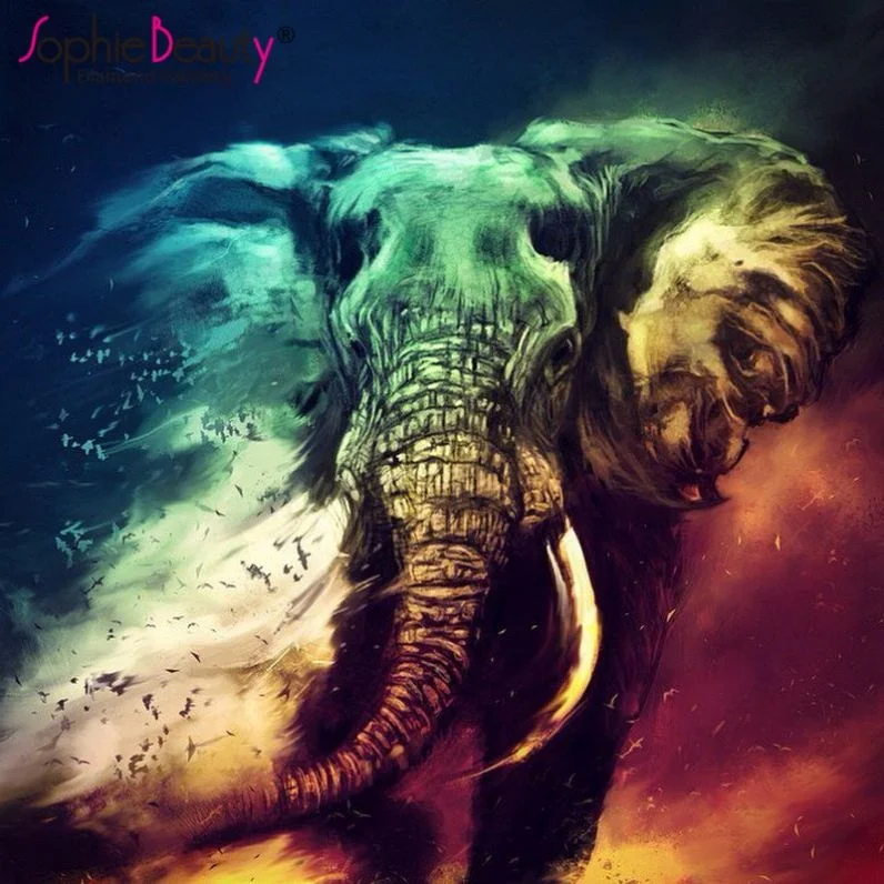 Hand Painted Abstract Beautifu