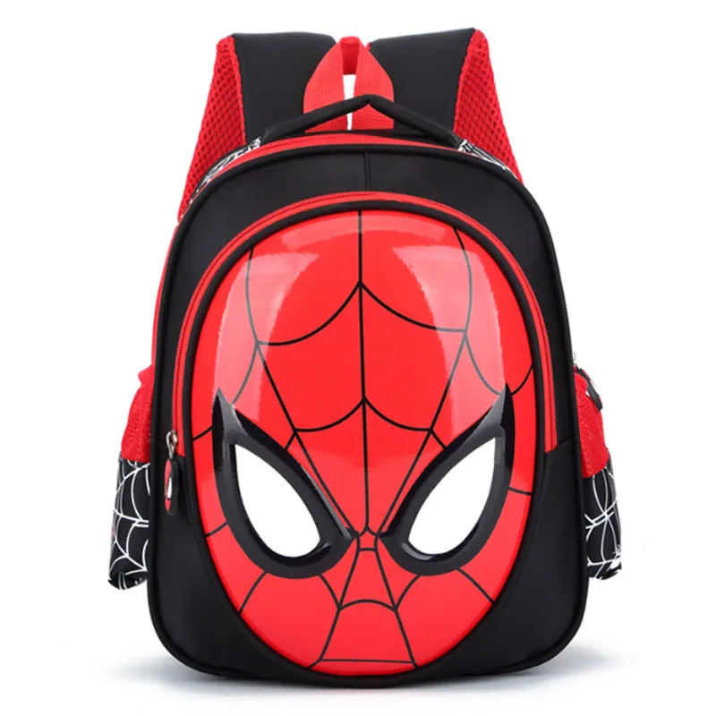 

2019 3D 3-6 Year Old School Bags For Boys Waterproof Backpacks Child Spiderman Book bag Kids Shoulder Bag Satchel Knapsack
