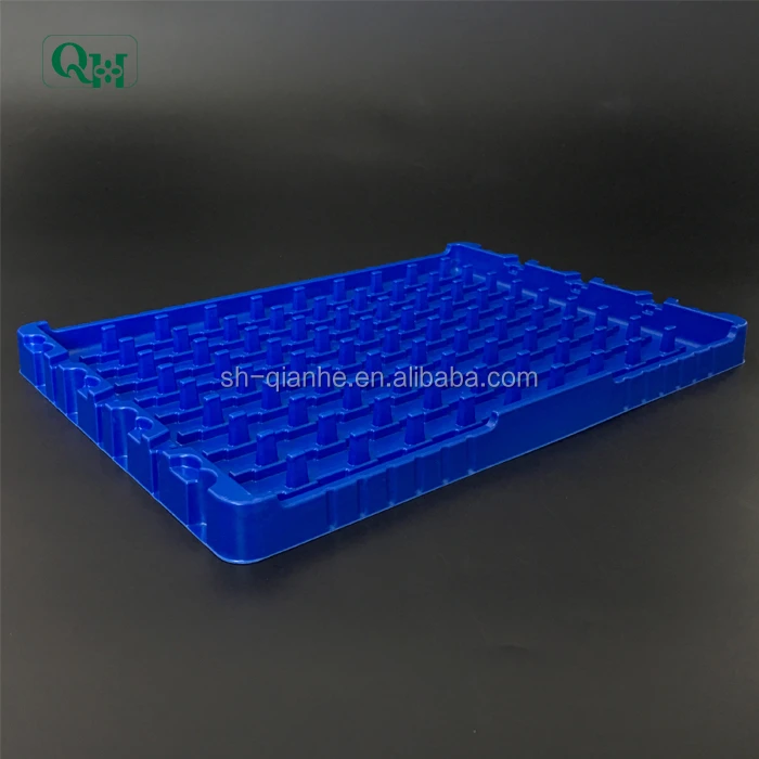 customized conductive anti-static ESD plastic packing tray