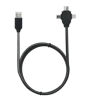 New Creative usb multi charge cable Portable 4 in 1 Multi USB Charging Data Cable Mobile Cable