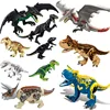 single sale big dinosaur toys blocks plastic building blocks toys