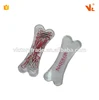 V-NB025 Hot sale plastic special bone shaped types clear plastic paper clips box