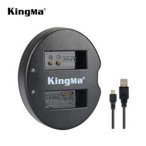 KingMa Dual USB Charger Canon LP E12 Batteries