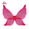2019 New Arrivals Halloween Fairy Hot Pink Glittery Butterfly Wings