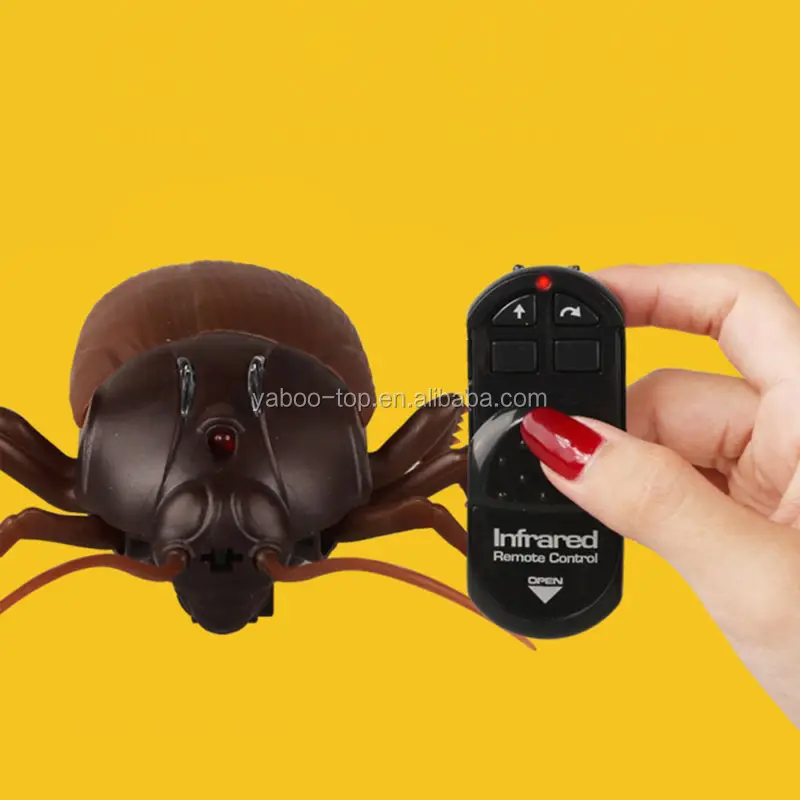 Remote Control Mock Fake Cockroach RC Toy Prank Insects Joke Scary Trick Bugs 