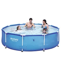 

Fashion Above Ground PVC Material Swim Pool Metal Frame Swim Pool