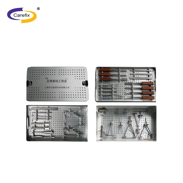 Carefix Stainless Steel Orthoprdic Surgical Instruments Truck Tool Box