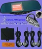 3.5"TFT Monitor With Camera Car Bluetooth Handsfree Rearview Mirror