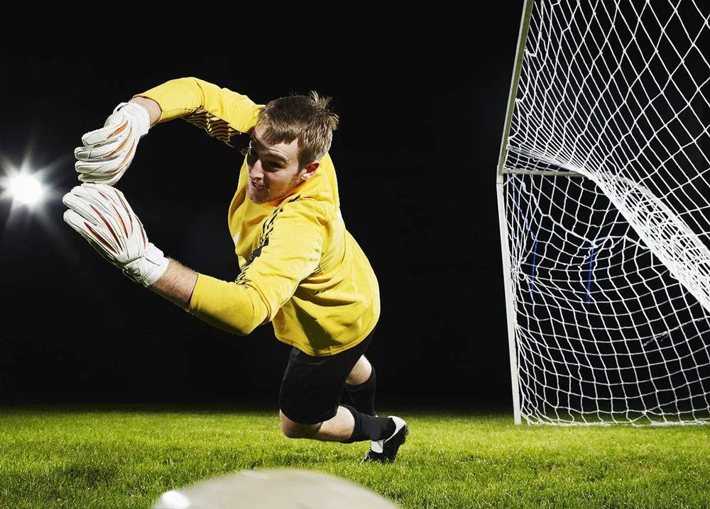 Cheap Goalkeeper Padded Goalie Gloves With Finger Savers Buy Padded