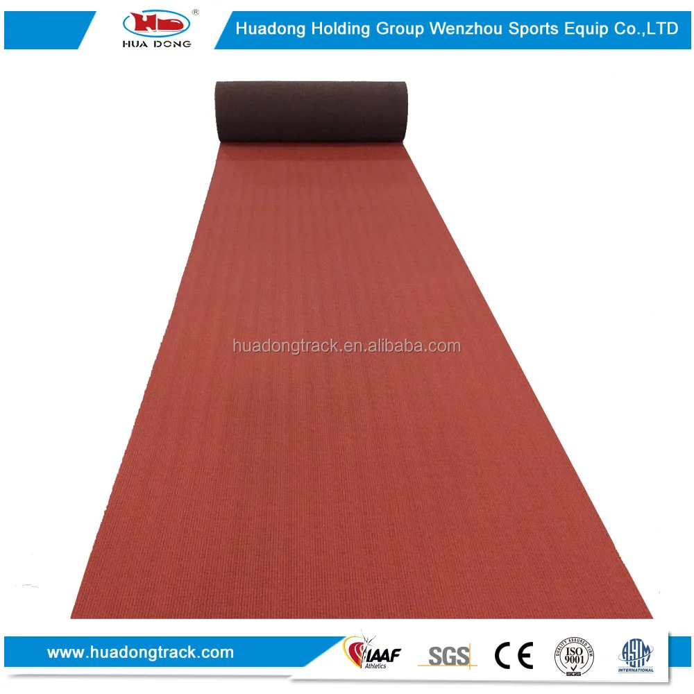 
Recycled synthetic athletic surface outdoor rubber sports flooring 