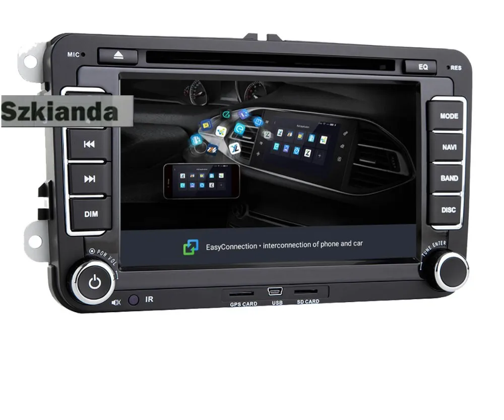 Flash Deal 7" IPS Touch Screen Android 9.0 Car dvd player for Volkswagen Passat B5 Golf MK5 B6 B7 Tiguan Wifi 3G GPS Bluetooth Radio 9