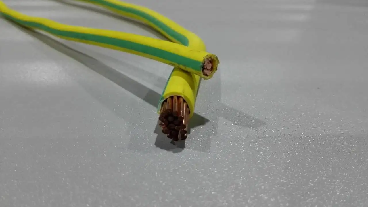 Grounding Cable Cu Pvc 1c X 25sqmm 35mm Y G Yellow Green Single Core Low Voltage Copper Iso9001 Ccc Construction Iec View 1cx25sqmm Cu Pvc Y G Cable Oem Product Details From Henan