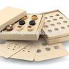 organic wooden plugs keeper craft box