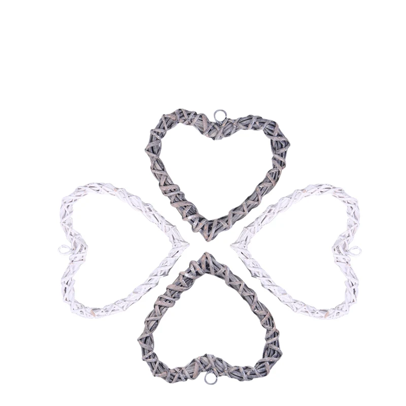 
Cheap Customized Design Heart Shape Willow Wedding Wicker Branch Decoration  (60840617080)