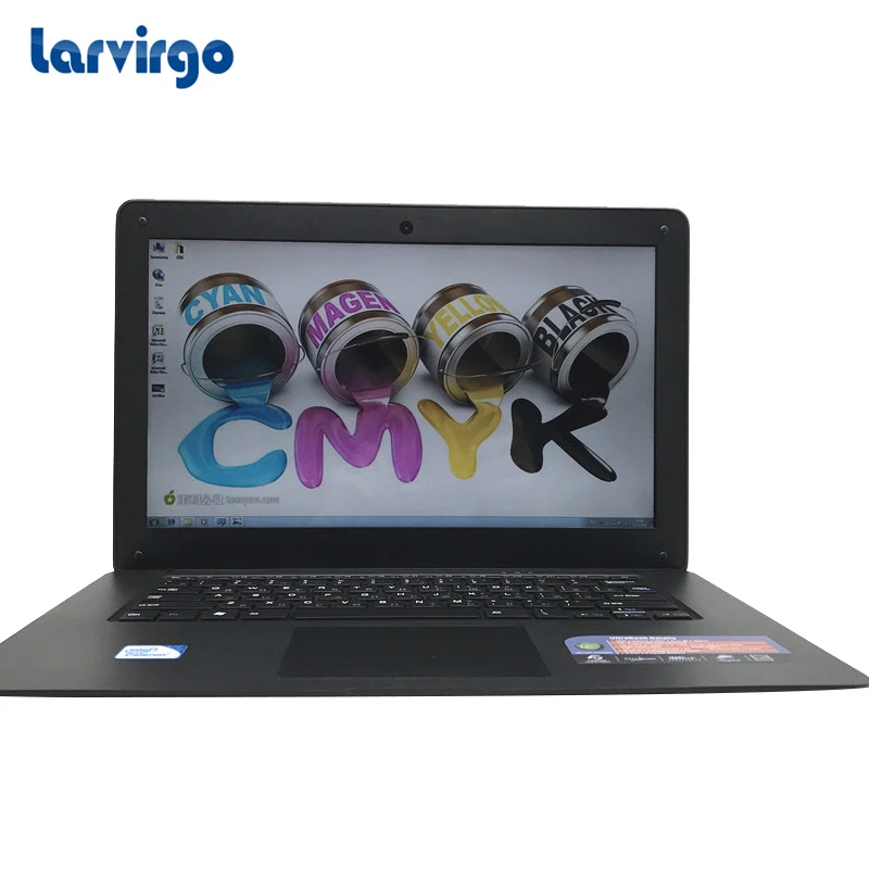 

Professional 14 inch Laptop Notebook Computer 4G 500GB HDD Qual Core Wifi Webcam Portable PC Computer, Black;gold;silver;white