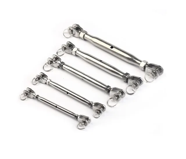 Black Iron Mini Turnbuckle Galvanized 16mm Decorative Pipe Turnbuckles