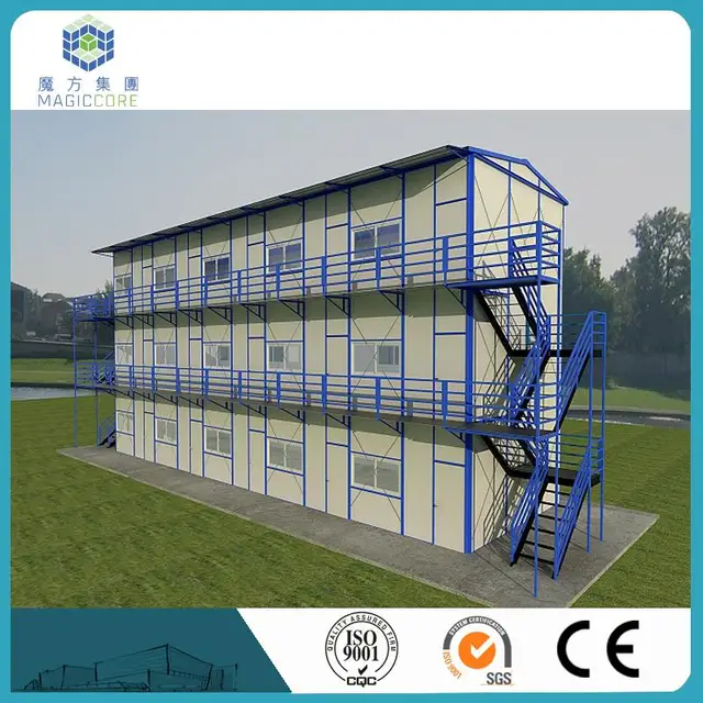 casas prefabricadas china quick assemble modular prefab houses refugee house with high quality