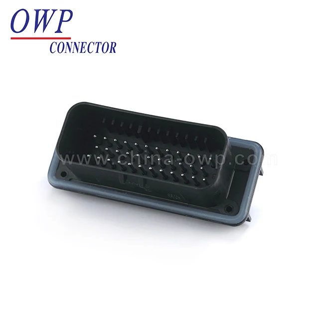 
35 way male sealed tyco auto ecu car automotive connector 
