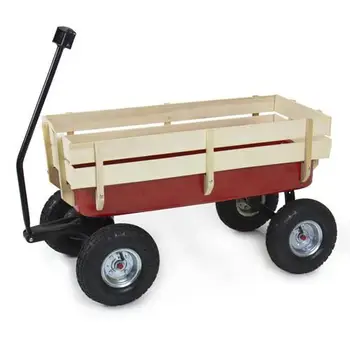 wooden wagon baby