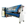 Easy operation double faced sticky tape two blades log roll cutting machine