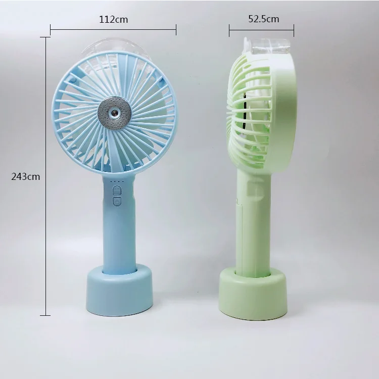 2019 New Promotion Mini Water Spray Fan High Quality Mini Water Spray
