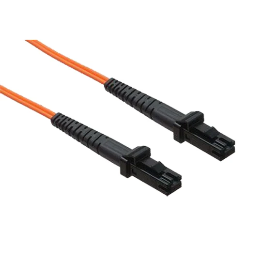 10M MTRJ to MTRJ 50 125 Multimode Duplex Fiber Optic Patch Cable