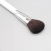 2018 New High quality costom logo natural goat hair wood handle Angle Blush Brush /Blusher brush free sample