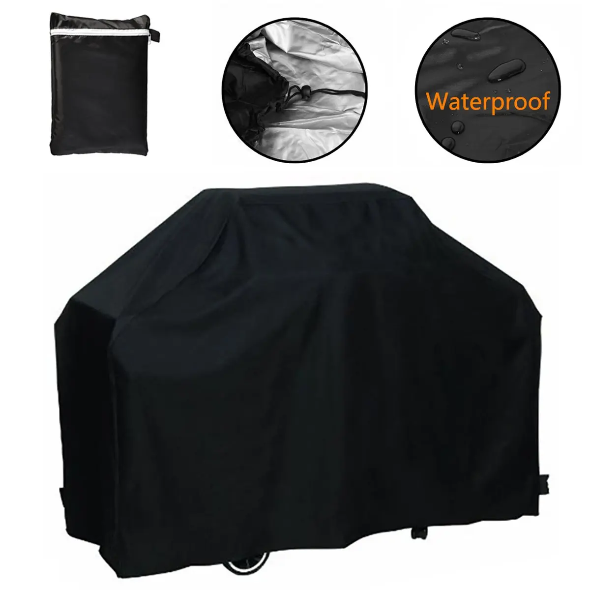 Custom Heat Resistant Waterproof Bbq Smoker Cover Outdoor Large Barbecue erer Best Seller Gas