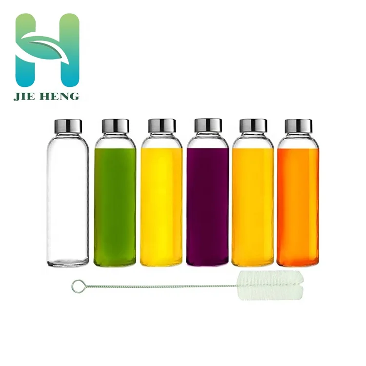 

Good price of glass water bottle glass material for drinking, Transparent