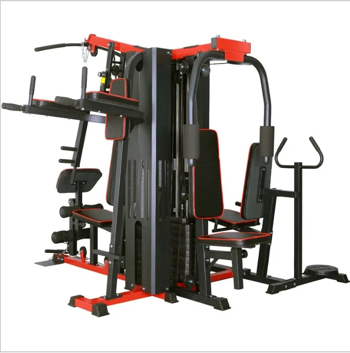 

Multi Function Station Home GYM Exercise Equipment 5 station integrated trainer mutli function station