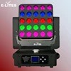 25*12W Mapping led moving head, RGBW led dot control beam mover