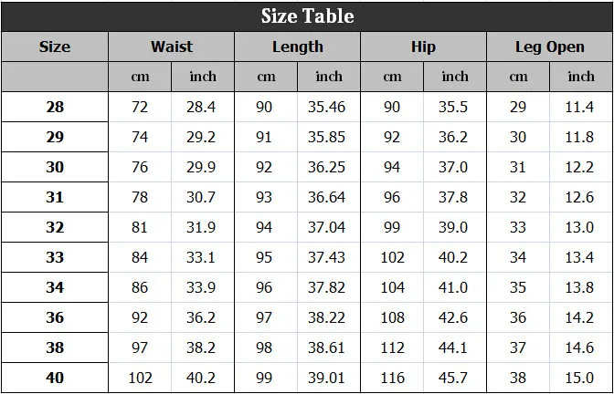 Jeans Size By Height And Weight Deals 
