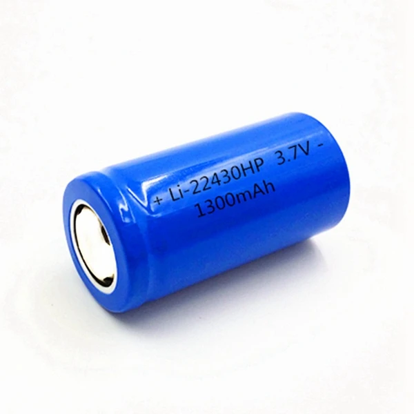 Lithium Ion 22430 1300mah 3.7v High Discharge Rate 10c Rechargeable ...