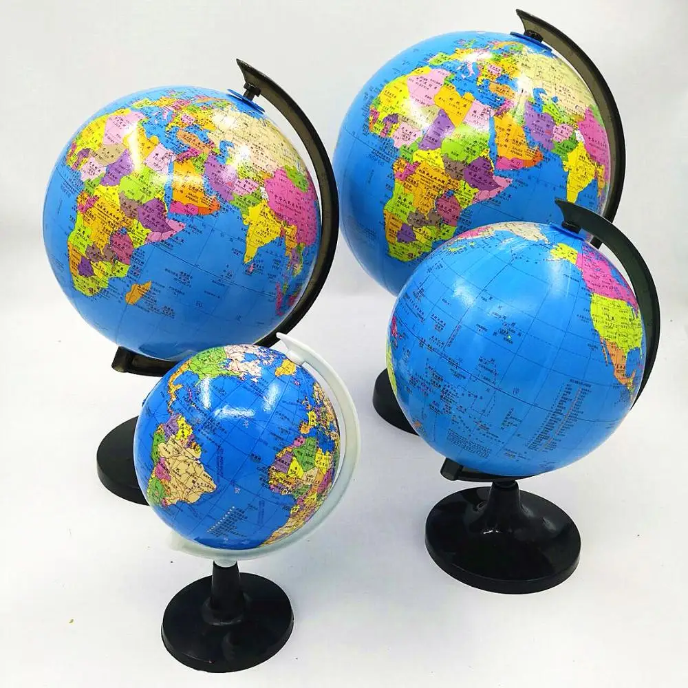 
Gelsonlab HSGA-029 Classic Desktop Rotating Globes Geographic Teaching Interactive World Map Globes Different size available 