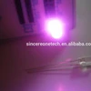 Led diode 5 mm pink color water clear lenses LED chip