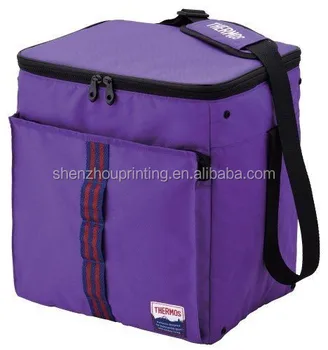 purple cooler bag