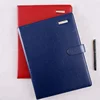 Custom printed a4 size card presentation portfolio file folder with business card slot