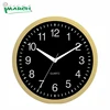 Imarch WC30001- GO plastic round shape home decoration wall clock