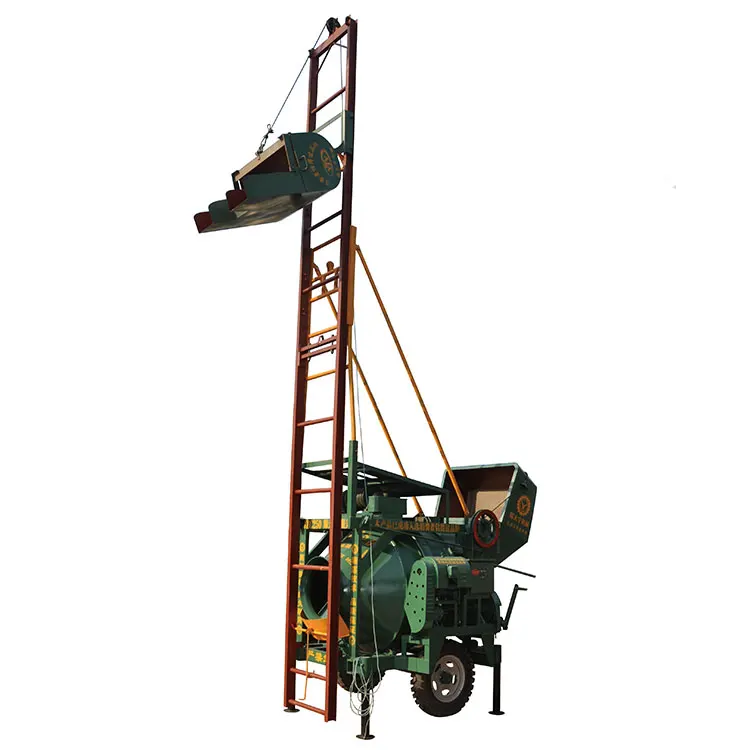 Low Investment Portable Concrete Mixer Machine With Lift Price Products