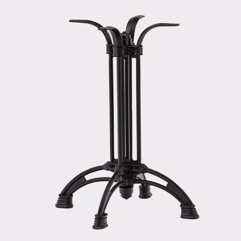 Black Metal Dining Room Table Base Steel Furniture Legs Buy Metal