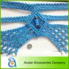 Fashion women uppers for sandals woven,shoe upper
