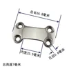 All kinds of stainless steel webbing buckle adjustable buckle from china
