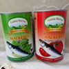 Canned Mackerel Brine ,Canned Mackerel In Natural Oil 425GX24TIN