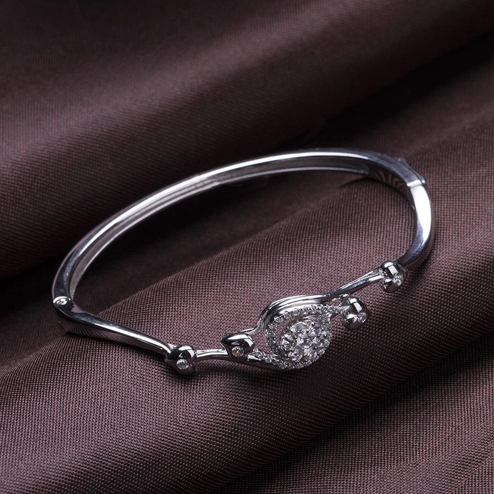 Joacii latest design bracelet drop silver bracelet for women