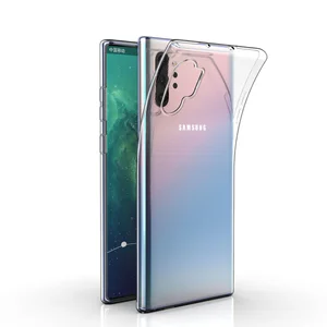 Soft TPU Silicon Transparent Clear Case For Samsung Galaxy Note 10 Pro