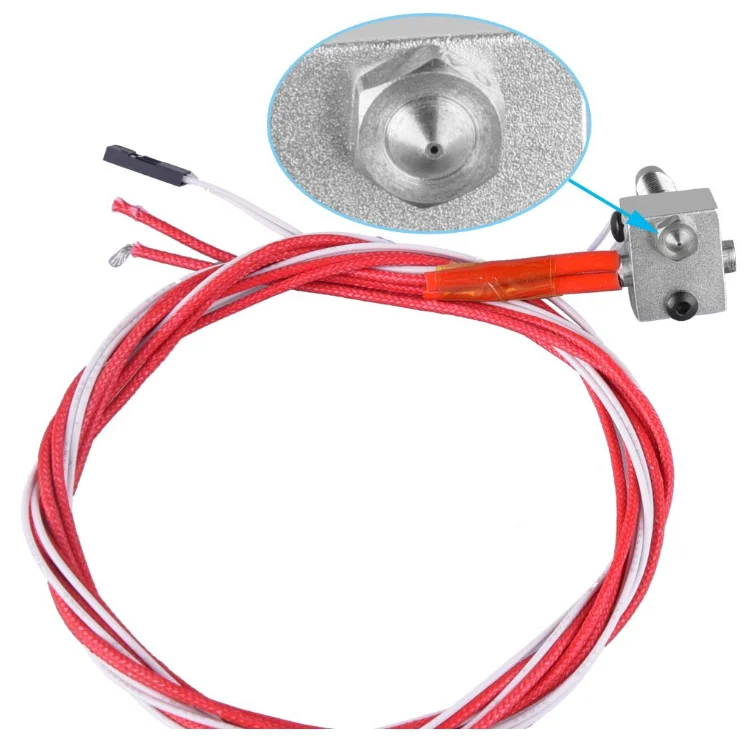 Stainless Steel Nozzles 0.2 mm, 0.4 mm, 0.6 mm, 0.8 mm, 1.0 mm Extruder Nozzle Print Head for 3d printer 
